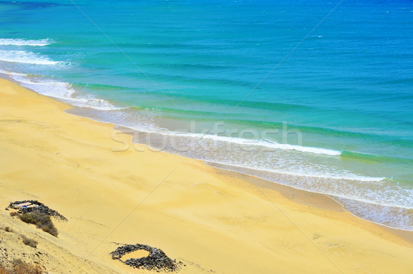 Butihondo beach in Fuerteventura, Spain Stock photo © nito