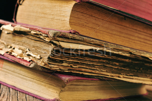 worn-out old books  Stock photo © nito