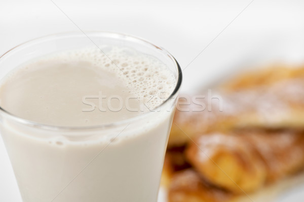 horchata and fartons, typical snack in Valencia, Spain Stock photo © nito