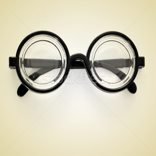 Stock photo: short-sighted glasses