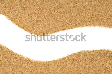 sand on a white background Stock photo © nito