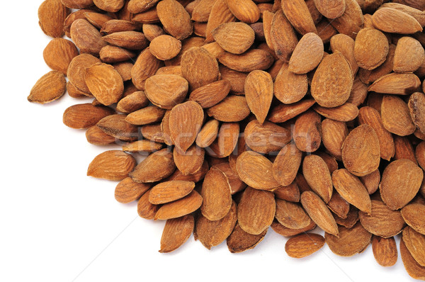 Stock photo: shelled almonds