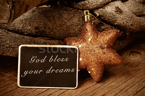 god bless your dreams Stock photo © nito