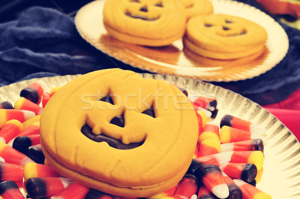 Halloween food, filtered Stock photo © nito