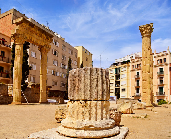 Foto stock: Colonial · foro · vista · ruinas · ciudad · mundo