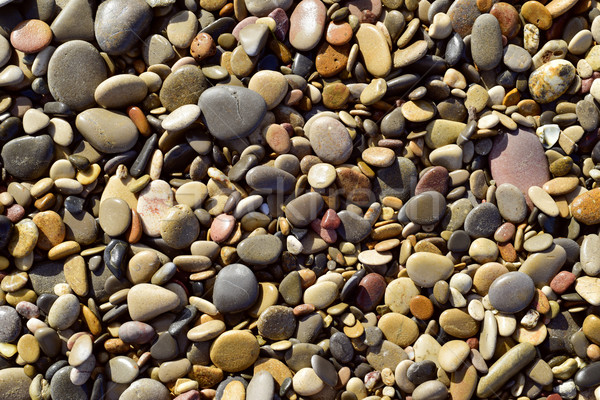 pebbles of a shingle beach or a river Stock photo © nito