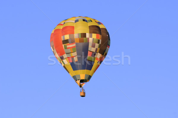 Foto stock: Globo · de · aire · caliente · deporte · diversión · libertad · volar · caliente