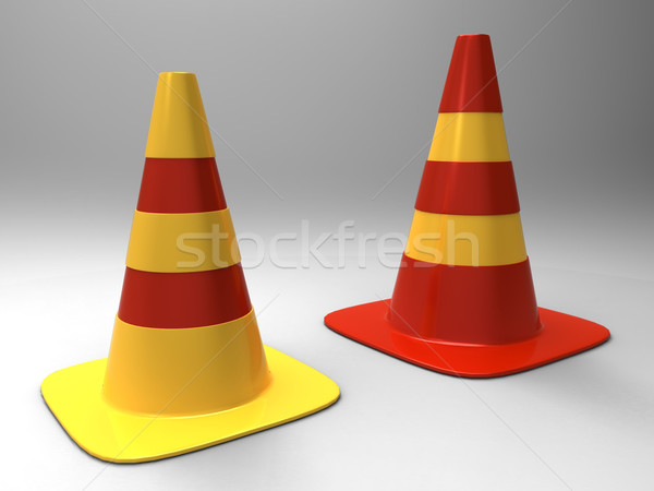 the traffic cone Stock photo © njaj