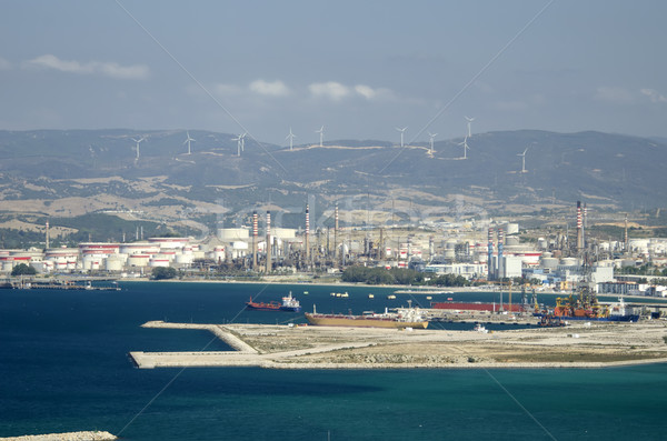 Gibraltar eau mer océan quai port [[stock_photo]] © njaj