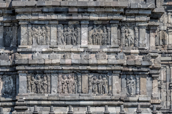Java Endonezya taş din kültür tapınak Stok fotoğraf © njaj