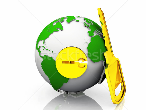 the safety  for the earth Stock photo © njaj