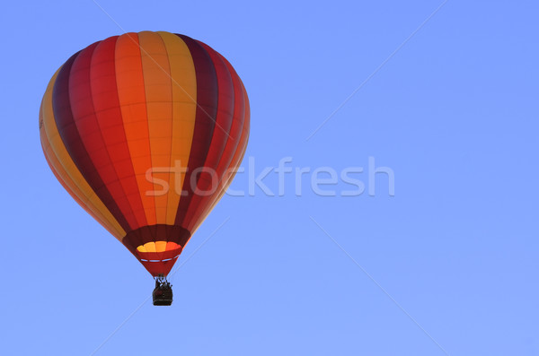 Foto stock: Globo · de · aire · caliente · deporte · diversión · libertad · volar · caliente