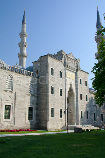 Mezquita magnífico arquitectura oración Islam Estambul Foto stock © njaj