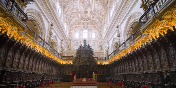 the mosque Cathedral of Cordoba Stock photo © njaj