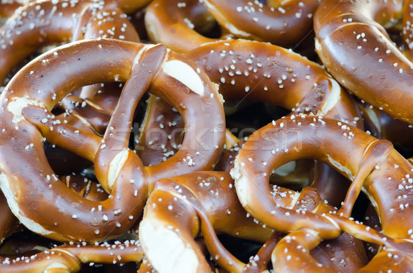 the salted pretzels Stock photo © njaj