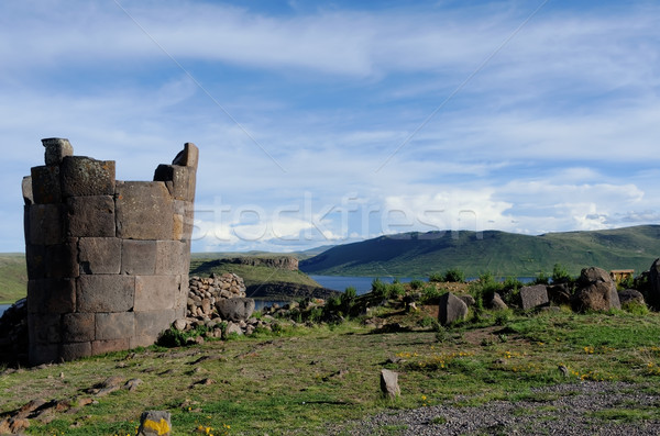 sillustani in Peru Stock photo © njaj