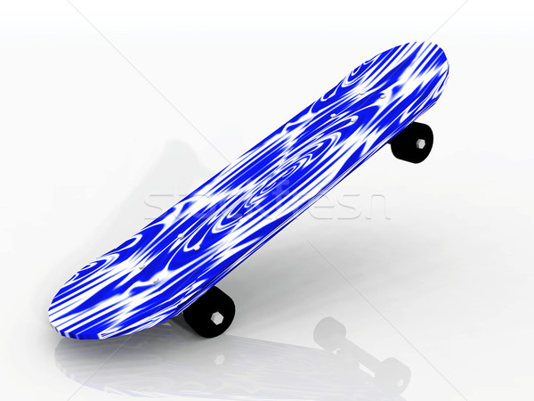 the skate Stock photo © njaj