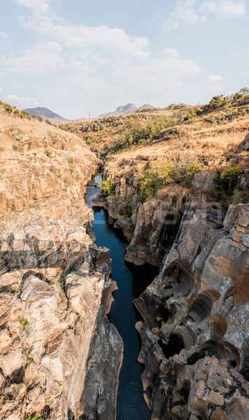 Foto d'archivio: Fiume · canyon · natura · panorama · panorama · rocce