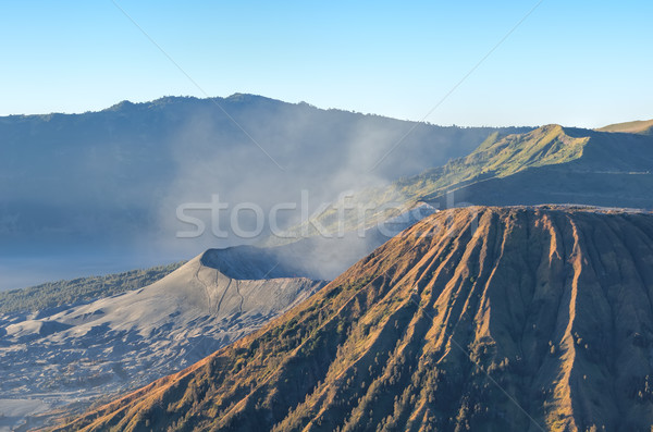Java peisaj parc gaz alpinism aventură Imagine de stoc © njaj