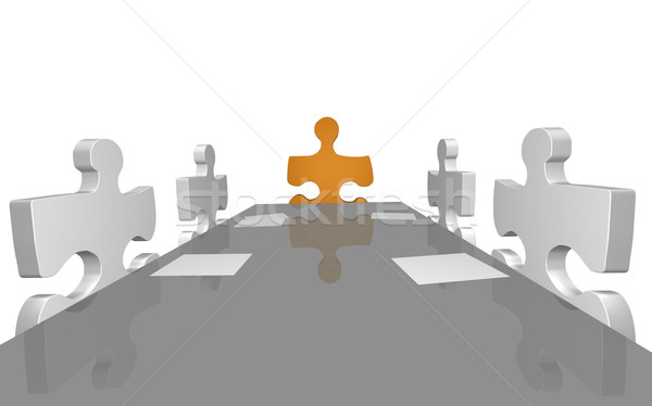 Company Meeting Stock photo © nmarques74