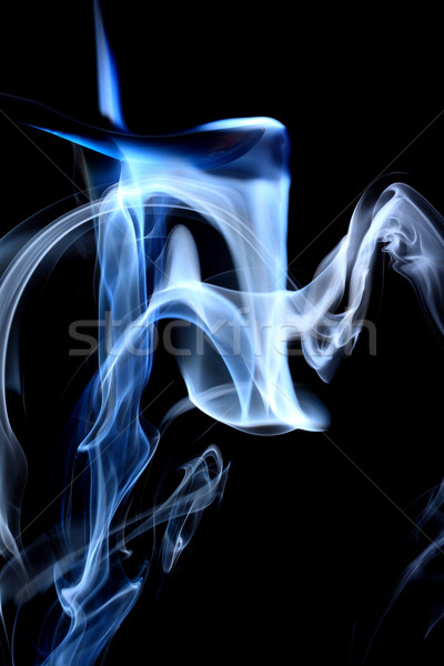 Blue smoke Stock photo © Nneirda