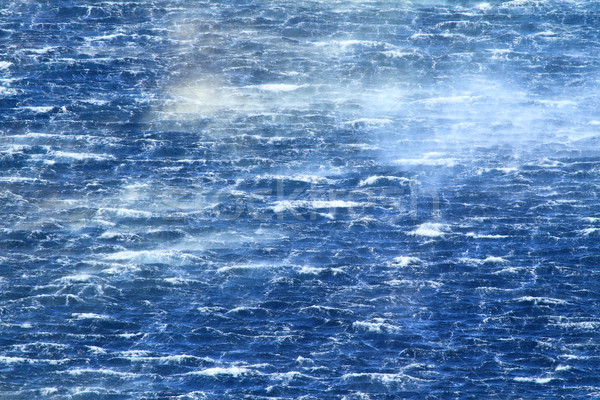 Foto stock: Mar · furioso · ondas · vento · água