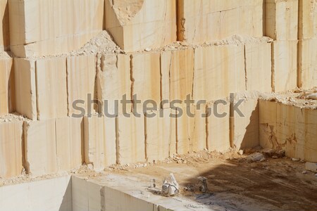 White marble quarry Stock photo © Nneirda