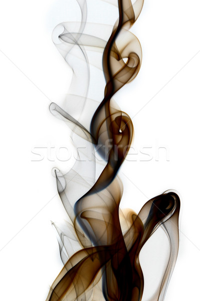 Geheimnisvoll Rauch abstrakten Foto Textur Feuer Stock foto © Nneirda