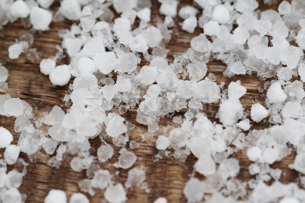 Pieces with salt Stock photo © Nneirda