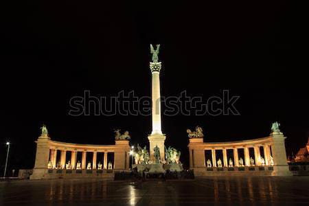 Heroes square Stock photo © Nneirda