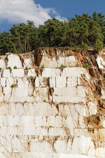 White marble quarry Stock photo © Nneirda