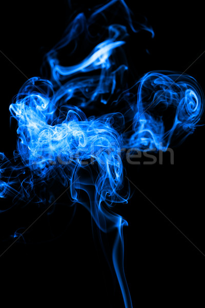 Foto stock: Resumen · humo · hermosa · negro · macro · foto