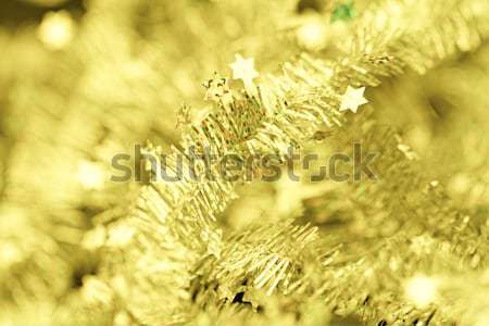 Tinsel - Christmas decoration. Stock photo © Nneirda