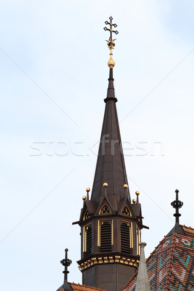 Photo of a steeple Stock photo © Nneirda