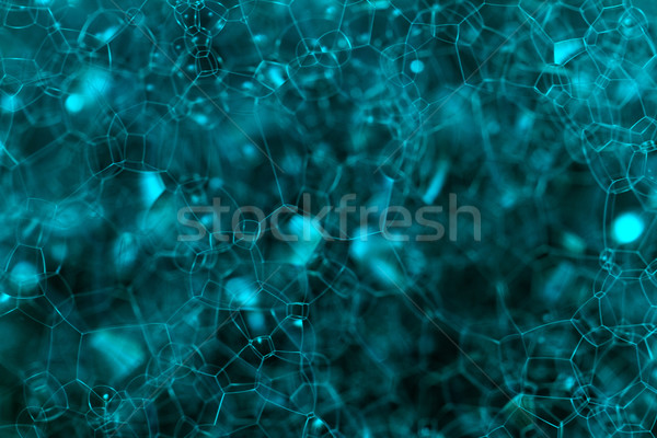 Zeepbel oppervlak bubble macro foto water Stockfoto © Nneirda