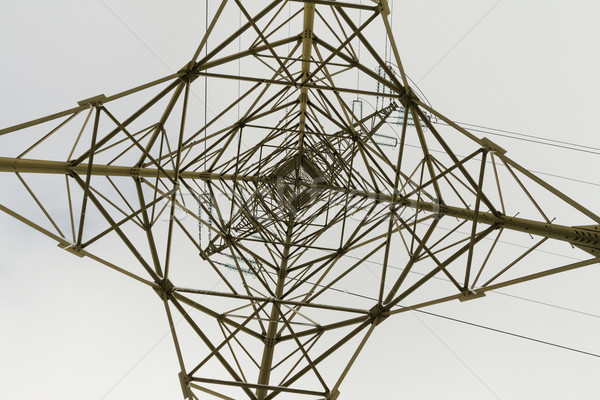 Electricity pylon Stock photo © Nneirda