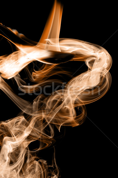 Bruin rook natuurlijke zwarte licht ruimte Stockfoto © Nneirda