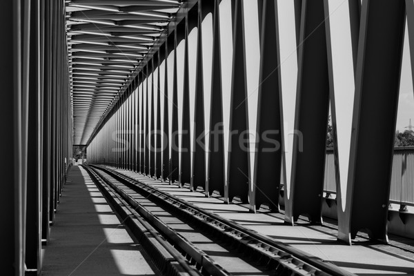 Railway bridge Stock photo © Nneirda