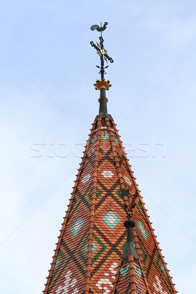 Photo of a steeple Stock photo © Nneirda
