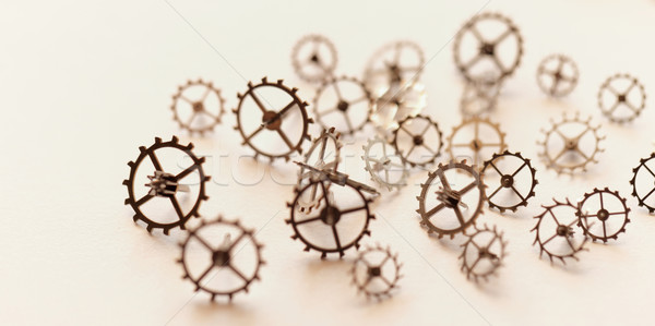 Small parts of clock Stock photo © Nneirda