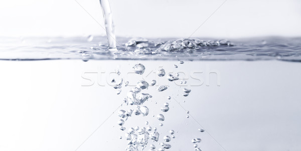 Wody pęcherzyki Fotografia czysta woda streszczenie projektu Zdjęcia stock © Nneirda