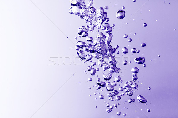Víz buborékok fotó tiszta víz természet terv Stock fotó © Nneirda