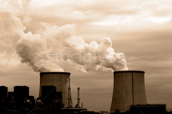 Thermal power station Stock photo © Nneirda