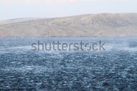 Mer furieux vagues féroce vent eau [[stock_photo]] © Nneirda