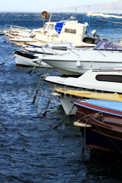 Small motorboats Stock photo © Nneirda