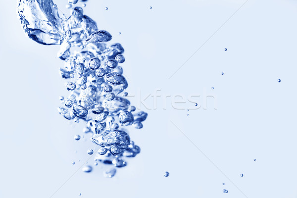 Water bubbels foto schoon water abstract ontwerp Stockfoto © Nneirda