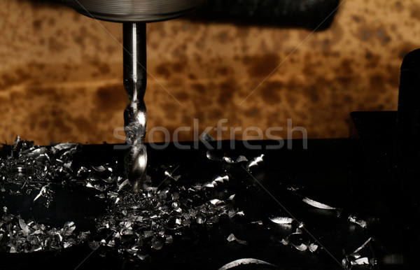 CNC drilling Stock photo © Nneirda