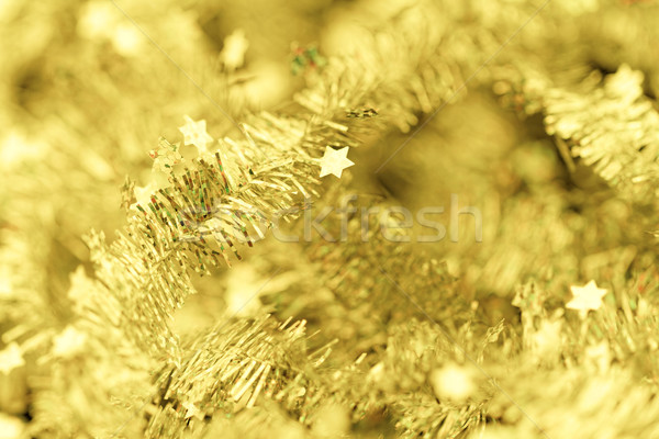 Tinsel. Christmas decoration. Stock photo © Nneirda