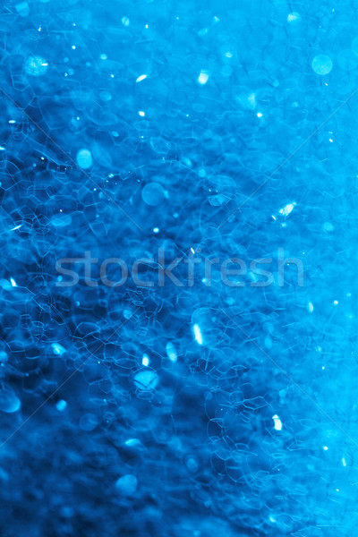 Bańka mydlana powierzchnia Bańka makro Fotografia wody Zdjęcia stock © Nneirda