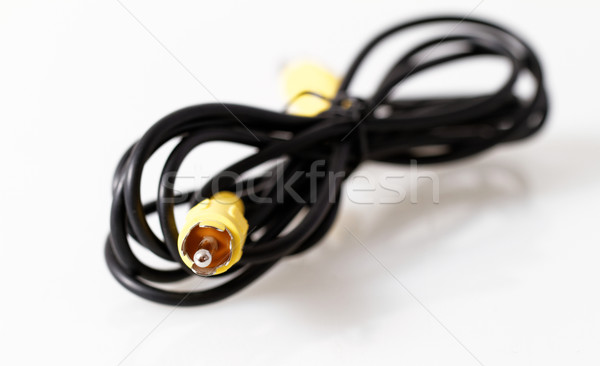 RCA cable Stock photo © Nneirda